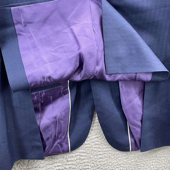 Bespoke 100% Wool Suit Men's 42R Blazer 34x29* Dress Pants Tailor-Made Business - Picture 9 of 16